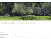 Tablet Screenshot of kleine-farm-und-co.de